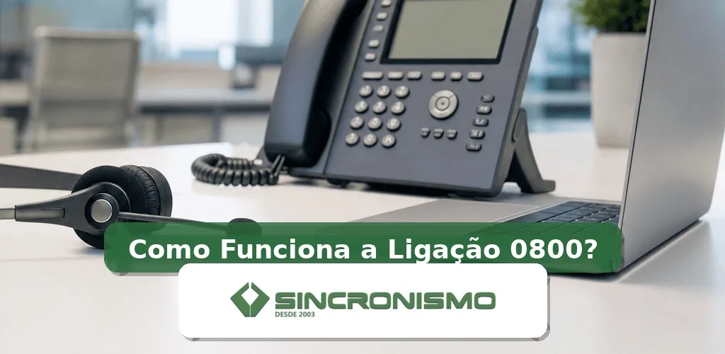Imagem de destaque sobre Como Funciona a Ligação 0800? com marca da Sincronismo