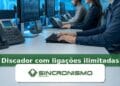 Imagem de destaque sobre Discador com ligações ilimitadas com marca da Sincronismo