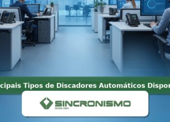 Imagem de destaque sobre Principais Tipos de Discadores Automáticos Disponíveis com marca da Sincronismo