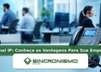Imagem de destaque sobre Ramal IP: Conheça as Vantagens Para Sua Empresa com marca da Sincronismo