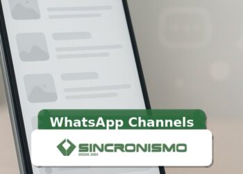 Imagem de destaque sobre WhatsApp Channels com marca da Sincronismo