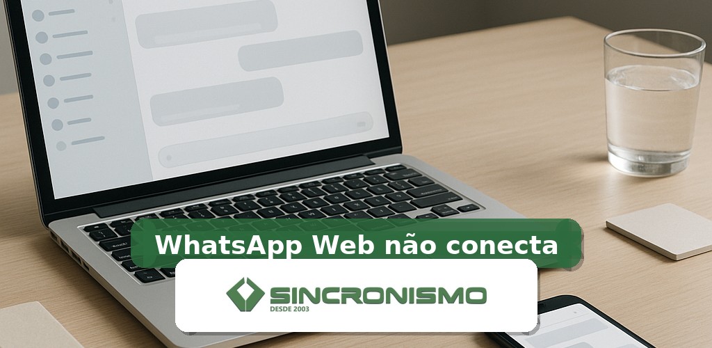 Imagem de destaque sobre WhatsApp Web não conecta com marca da Sincronismo